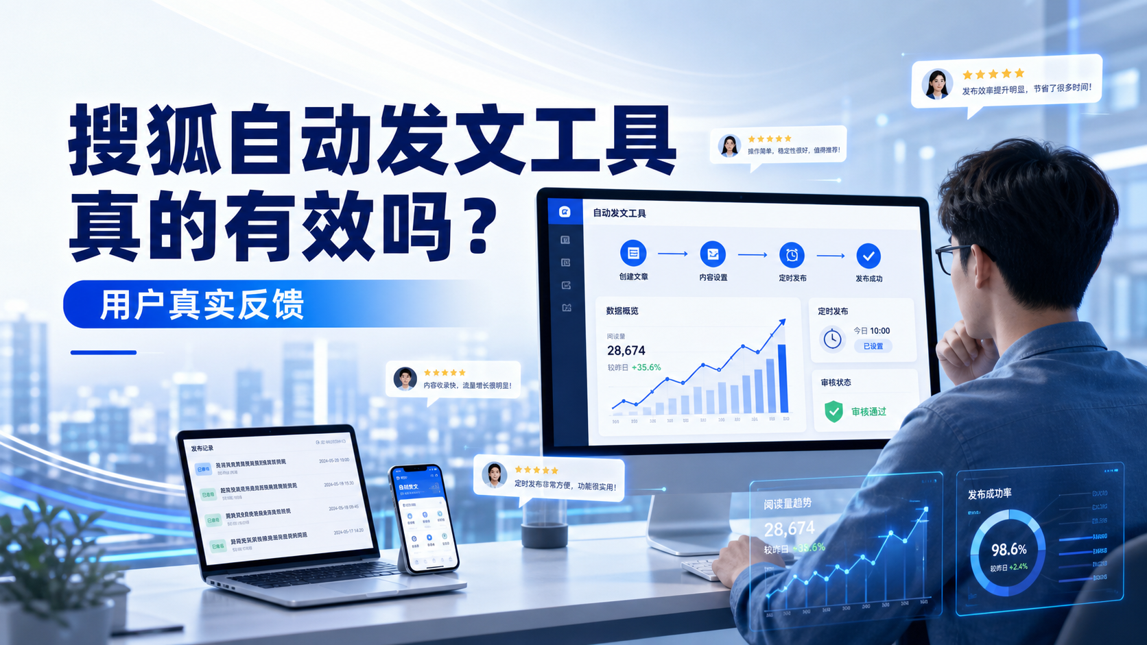 搜狐自动发文工具真的有效吗?襄阳用户的真实反馈
